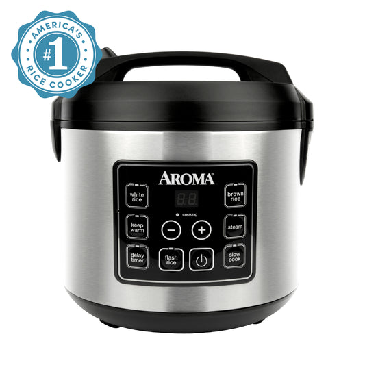 Aroma® 20-Cup Programmable Rice &amp; Grain Cooker and Multi-Cooker